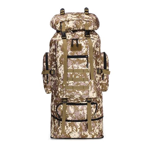 L Large Capacity Military Tactical Backpack Outdoor Hiking Climbing