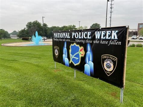 Lenexa police pay tribute during National Police Week