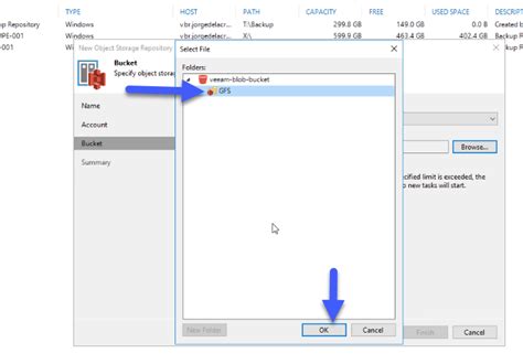 Freenas Configuración De Veeam Backup Repository Object Storage