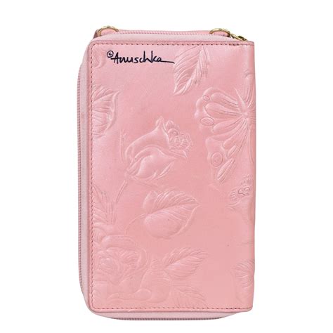 Leather Hand-Painted Crossbody Phone Case - 1173 – Anuschka