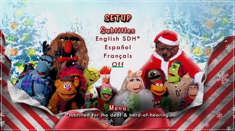 Its A Very Merry Muppet Christmas Movie 2002 DVD Menus