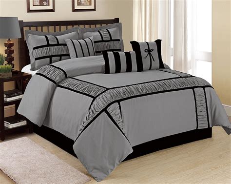 Unique Home 7 Piece MARMA Ruffle & Patchwork Bed In A Bag Clearance ...