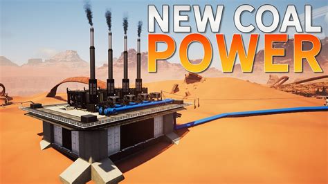 NEW COAL POWER In Satisfactory Update 8 EP02 YouTube