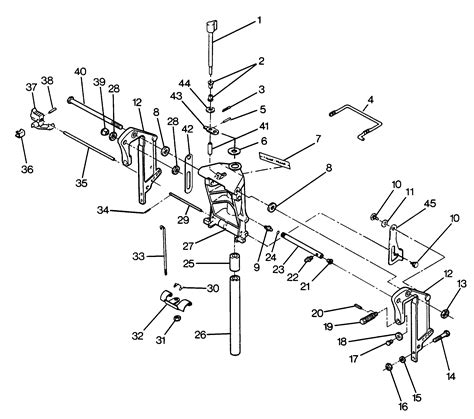 F B Swivel Bracket And Stern Brackets Models Without Power Trim