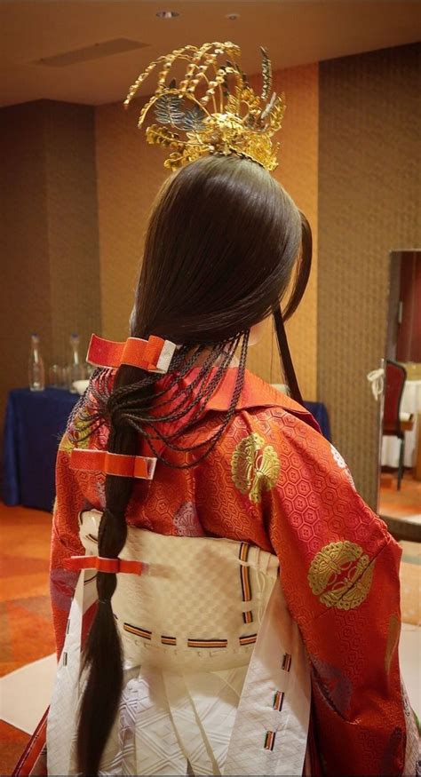 Heian Junihitoe 平安时代的十二单 Japan Heian era costume Junihitoe in