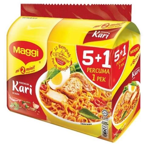 Maggi Noodles Kari Big Size 51 Ayam Big Size 51 Maggie Kari 5