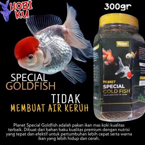 PELET IKAN KOKI KOI PLANET SPECIAL GOLD FISH GOLDFISH PAKAN IKAN PELET