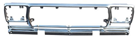 1978 1979 Ford F100 F150 F250 And Bronco Grille Shell Chrome Steel