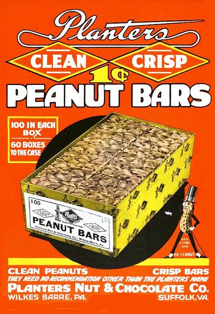 klappersacks, planters peanut bars 1921 by Captain Geoffrey...