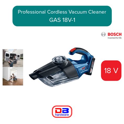 Bosch Professional Cordless Vacuum Cleaner GAS18V 1 Lazada