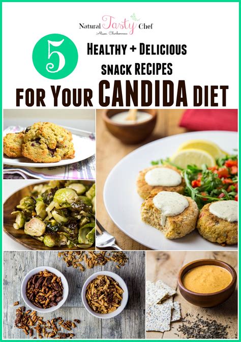 5 Healthy and delicious Candida Diet Snack Recipes | Natural Tasty Chef