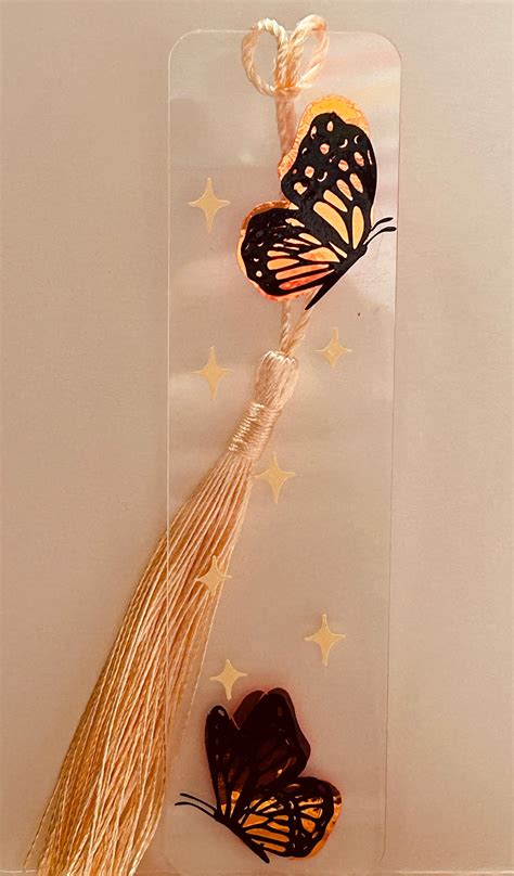 Butterfly Bookmark Monarch Butterfly Bookmark Insect Bookmark Reader