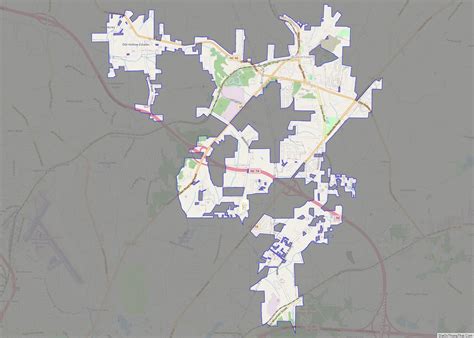 Map of Walkertown town - Thong Thai Real