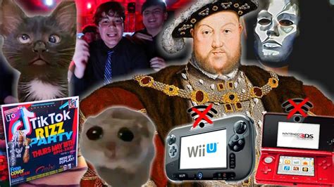 Tik Tok Rizz Party Sad Hamster Willy Wonka The Unknown 3Ds Wii U