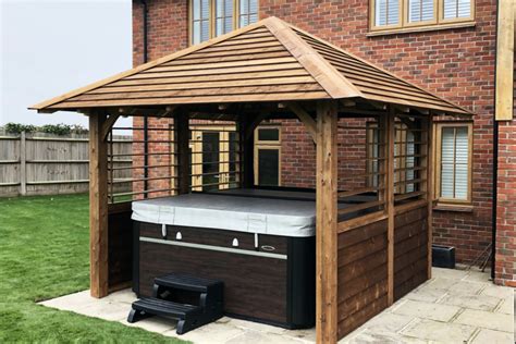 Best Hot Tub Wooden Gazebo Ideas For Every Season