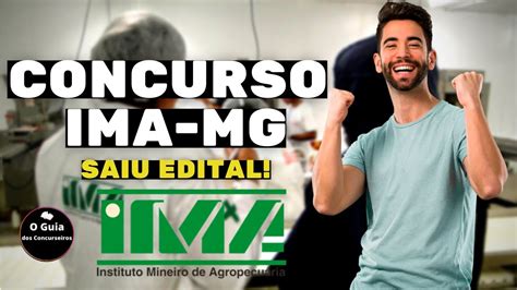 Saiu Agora Concurso Ima Mg Edital Publicado N Veis M Dio E