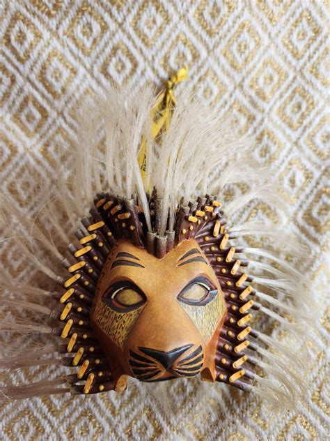 Lion King Broadway Simba Mask