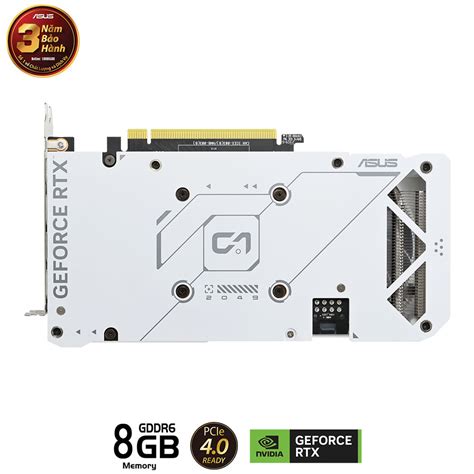 Card Màn Hình Asus Dual Geforce Rtx 4060 Ti White Edition 8gb Gddr6