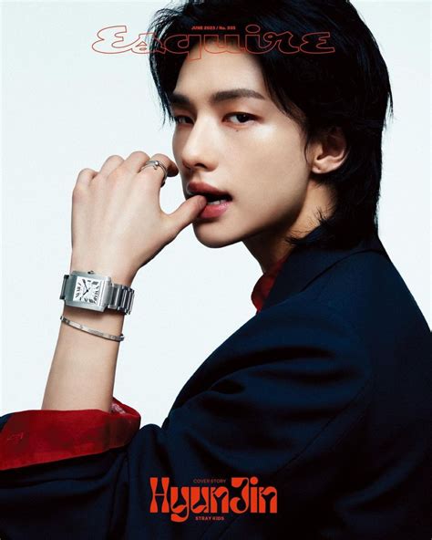 7 Potret Hyunjin Stray Kids Di Cover Esquire Korea Juni 2023