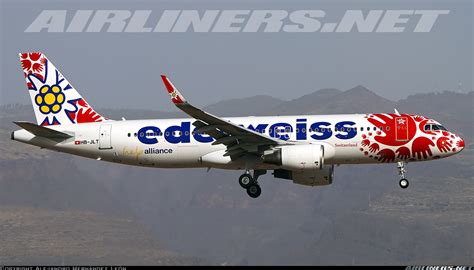 Airbus A320 214 Edelweiss Air Aviation Photo 6924275