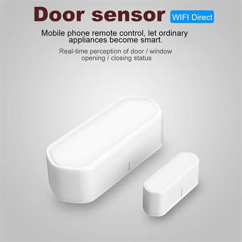 Buy Sx Door And Window Sensor Smart Home Wifi Door Magnetic Voice