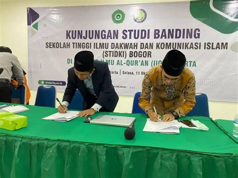 Prodi Kpi Iiq Jakarta Terima Kunjungan Dari Stidki Bogor Teken Mou