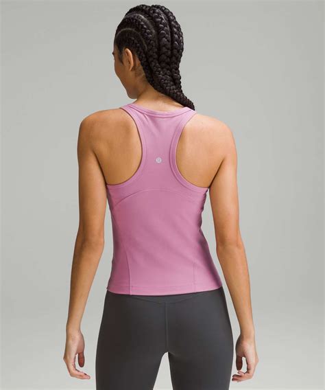 Lululemon Align Waist Length Racerback Tank Top Velvet Dust Lulu Fanatics