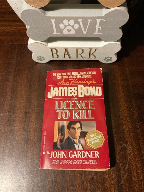 Ian Flemings James Bond In License To Kill By John Gardner Paperback