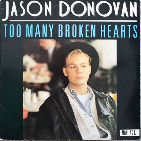 Jason Donovan Too Many Broken Hearts 1989 Vinyl Discogs