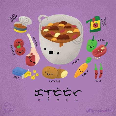 Kaldereta - Filipino Food Art