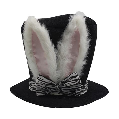 WNEXOPE Easter Rabbit Ear Top Hat - Bunny Hat for Easter Party Costume ...