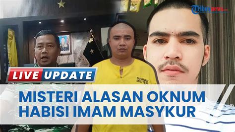 Alasan Di Balik Kasus Penculikan Imam Masykur Kadispenad Ranah