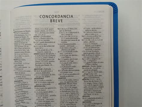 Biblia Reina Valera Letra Grande S Mil Piel Azul Tama O Manual