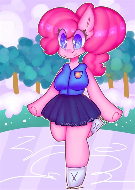 1439991 Safe Artist Bunxl Pinkie Pie Earth Pony Anthro Semi