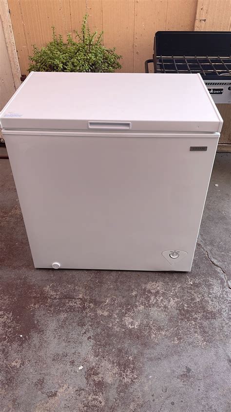 7 Cu Ft Manual Defrost Chest Freezer In White Garage Ready For Sale In Phoenix Az Offerup