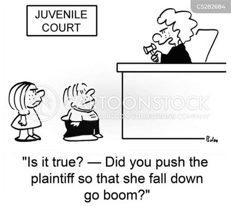 Juvenile Court Cartoons and Comics - funny pictures from CartoonStock