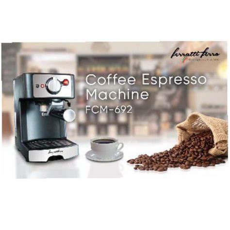 Jual Mesin Kopi Espresso Coffee Espresso Machine Fcm Ferratti Ferro