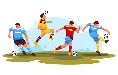 Jugador De Futbol Vectores Iconos Gr Ficos Y Fondos Para Descargar Gratis