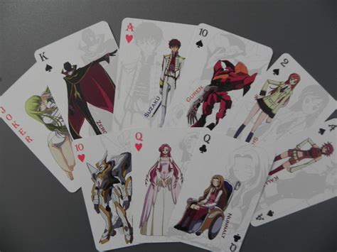 Code Geass Playing Cards By Rainbowgems On Deviantart