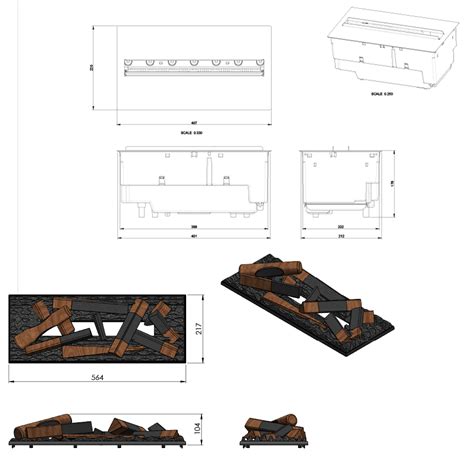 Dimplex Opti Myst Cassette 600 LED Elektrische Haard Realistisch