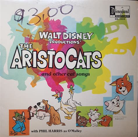 The Aristocats And Other Cat Songs (1970, Vinyl) | Discogs