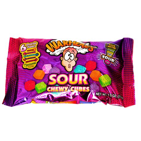 Warheads Sour Chewy Cubes The Candyland