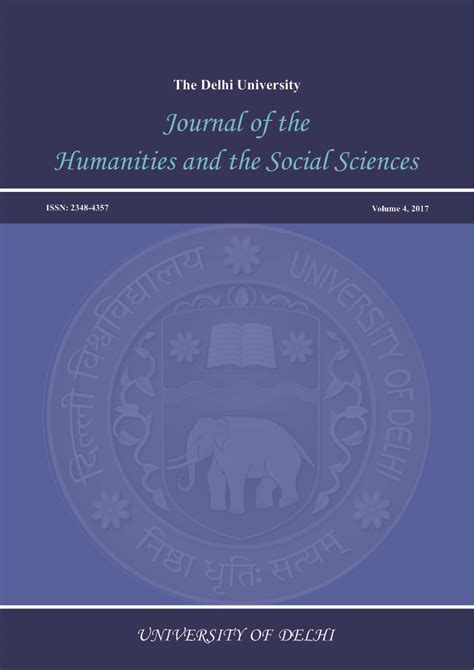 Current Issue Du E Journal Of Humanities Social Sciences