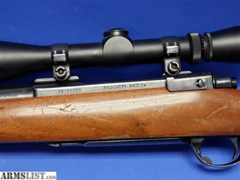 Armslist For Sale Sold Ruger M77 Bolt Action Rifle Chambered In 7mm Rem Mag With Leupold