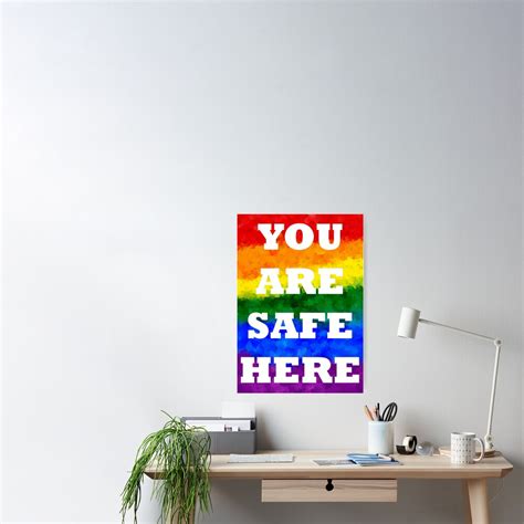 Safe Space Poster V 3 Poster By Moietymouse Redbubble