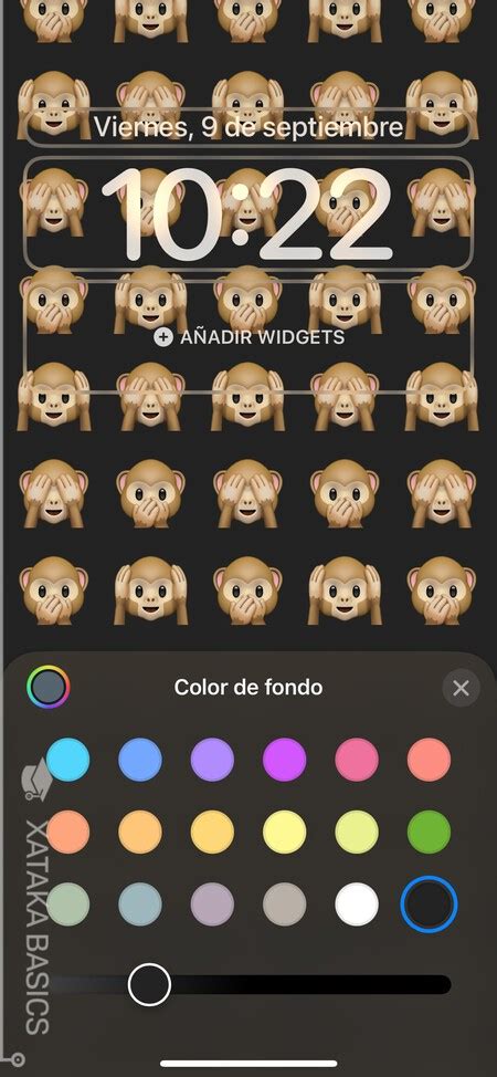 Cómo poner un fondo de pantalla de emojis en tu iPhone con iOS 16