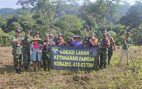 Tingkatkan Ketahanan Pangan Satuan Jajaran Kodim Kbl Kembali