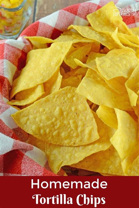 Homemade Tortilla Chips Use Your Leftover Corn Tortillas To Make Homemade Tortilla Chips