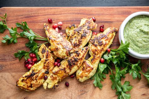 Juicy Grilled Chicken Tenderloins Rouba Shahin Middle Eastern Cooking