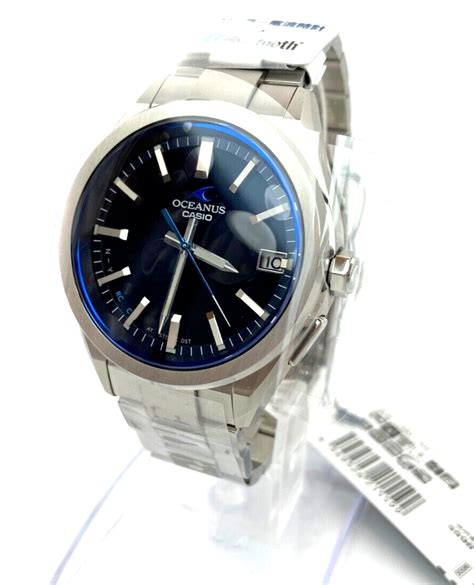 Casio Oceanus Ocw T S Ajf Classic Line Bluetooth Solar Radio Men S